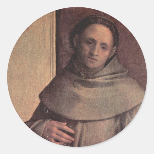 Adesivo Santo Francis de Assisi (Frente)