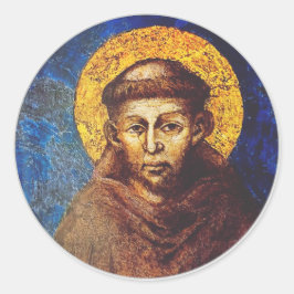 Adesivo Santo Francisco de Assis O Cântico da Criação
