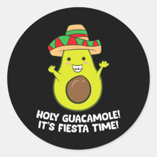 Adesivo Santo Guacamole, é Fiesta Time Cinco de Mayo Astra