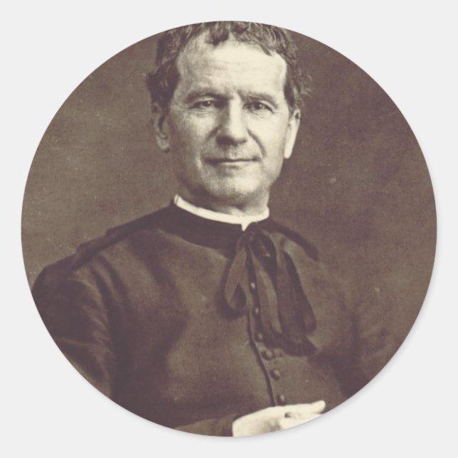 Adesivo Santo João Bosco Padre e confessor  (Frente)