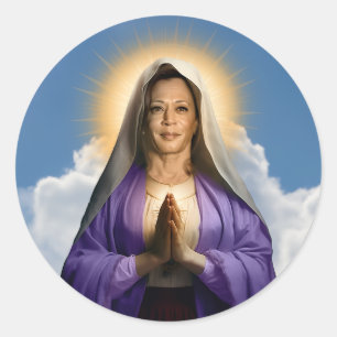 Adesivo Santo Kamala Harris Prayer Candle