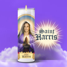 Santo Kamala Harris Prayer Candle