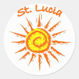 Adesivo Santo Lucia