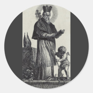 Adesivo Santo Patrick Bispo e Confessor