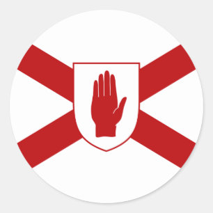 Adesivo Santo Patrick para a bandeira do protetor de