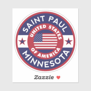 Adesivo SANTO PAUL, Minnesota