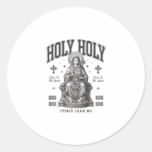 Adesivo Santo Santo Desenho de Camisa Religiosa de Gravura