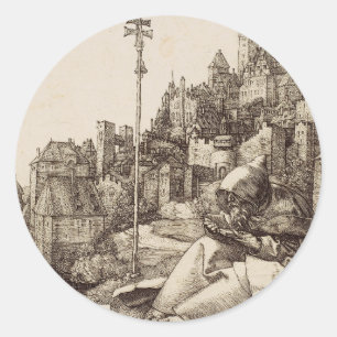 Adesivo São Antônio Lendo por Albrecht Durer