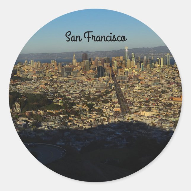 Adesivo São Francisco Twin Peaks #2 Stickers (Frente)