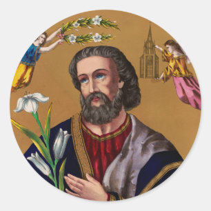 Adesivo São José Guardião da Sagrada Família