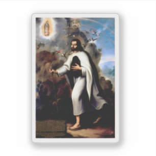 Adesivo São Juan Diego por Miguel Cabrera, 1752