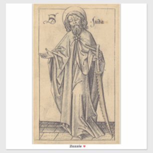 Adesivo São Judas Tadeu, o Apóstolo e irmão de Jesus