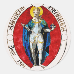 Adesivo São Luís IX da França Patrono dos Reis