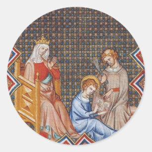 Adesivo São Luís IX da França Patrono dos Reis Arte