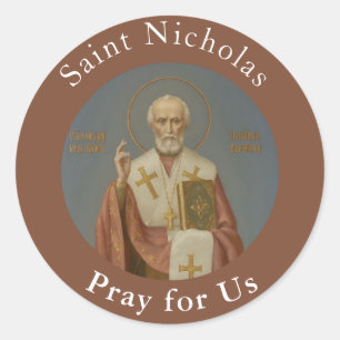 Adesivo São Nicolau do Bishop de Myra