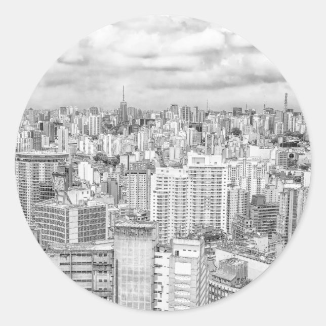 Adesivo São Paulo, Brasil (Frente)