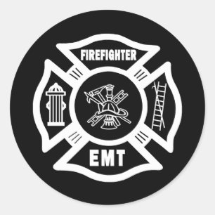 Adesivo Sapador-bombeiro EMT
