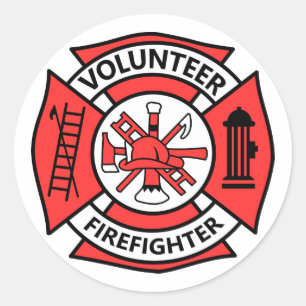 Adesivo Sapador-bombeiro voluntário
