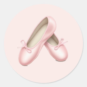 Adesivo Sapatilhas de Ballet Rosa Charmosas Emoji