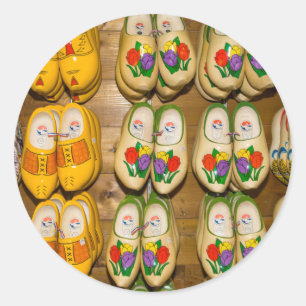 Adesivo Sapatos de Madeira, Loja da Aldeia Holandesa, Noor
