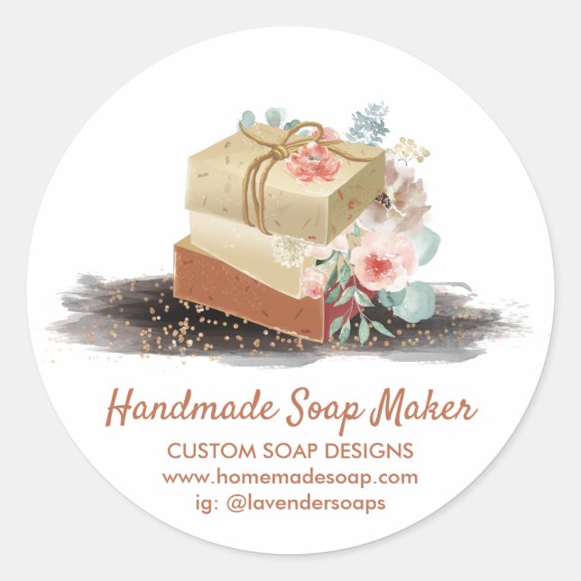 Adesivo Sapatos Homemade Natural Orgânico (Frente)