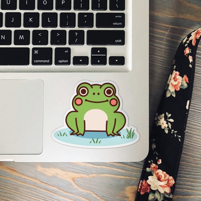 Adesivo Sapo (Cute Frog Sticker)