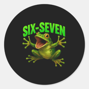 Adesivo Sapo 67 Meme Seis Sete Divertido Gen Alpha