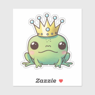 Adesivo Sapo Bonito Kawaii Prince Sticker