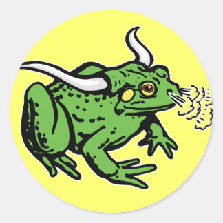 Adesivo Sapo Bull da Mudge Studios