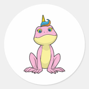 Adesivo Sapo como Unicorn
