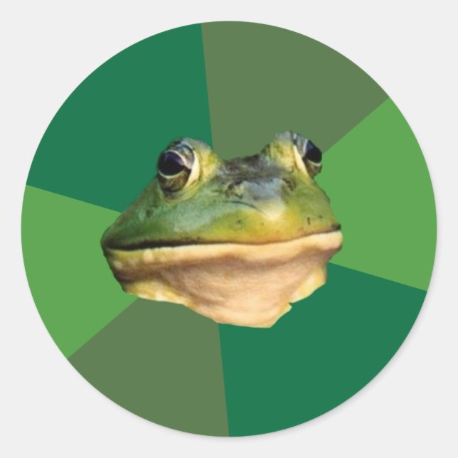 Adesivo Sapo do Solteiro de abertura (Frente)