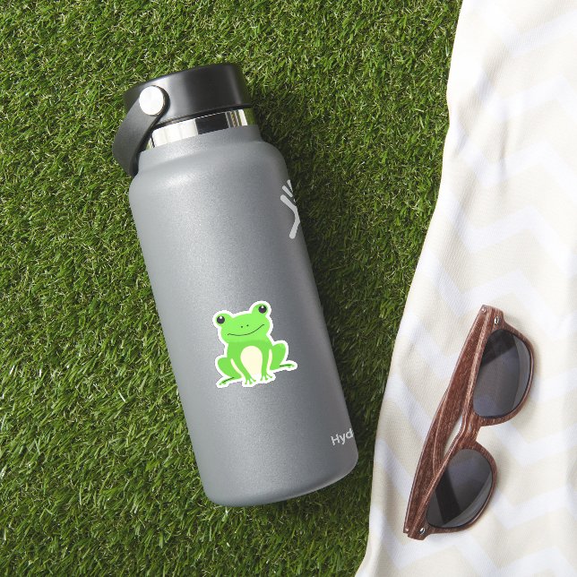 Adesivo Sapo Fofo Verde (HydroFlask Insitu)