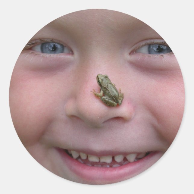 Adesivo Sapo Na Nose (Frente)