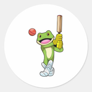 Adesivo Sapo no Cricket com morcego de Cricket