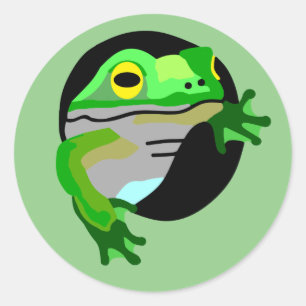 Adesivo Sapo Verde