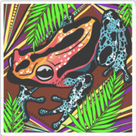 Adesivo Sapo vinil Sticker