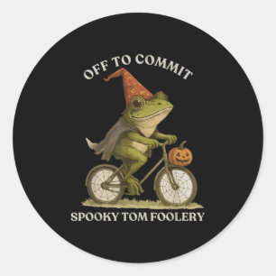 Adesivo Sapo Whimsical Para Cometer O Tom Foolery Para