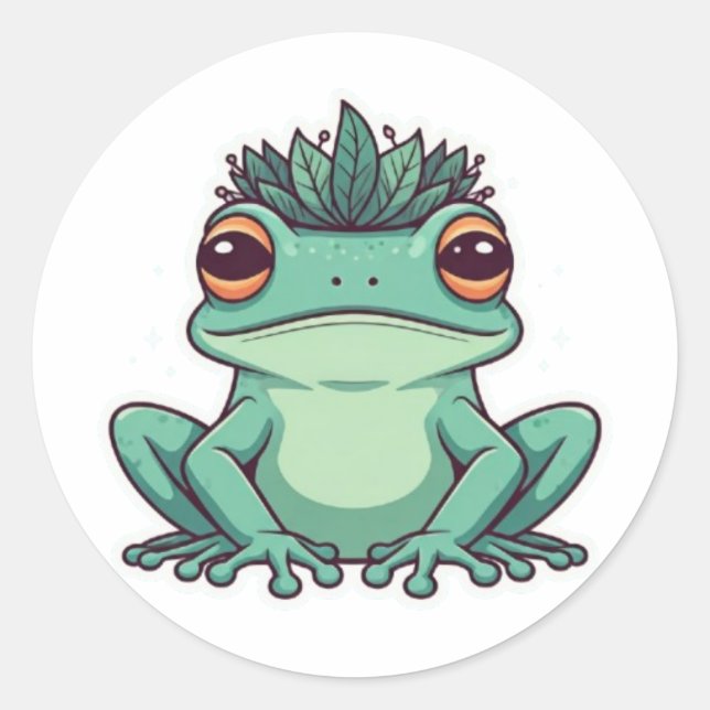 Adesivo Sapo Whimsso Prince Sticker Design (Frente)