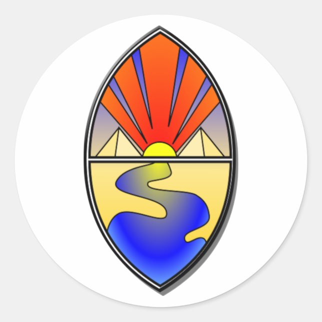 Adesivo Sapphire Current Lamen Sticker (Frente)