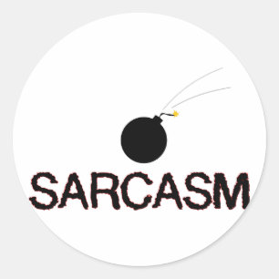 Adesivo Sarcasm Bombed