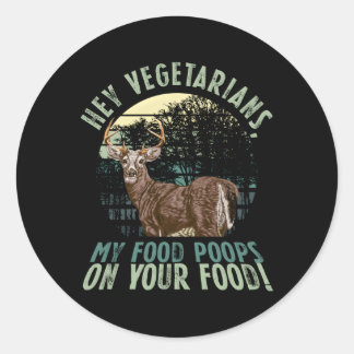 Adesivo Sarcasm Carnivore Anti-Vegan Carne Vegetal