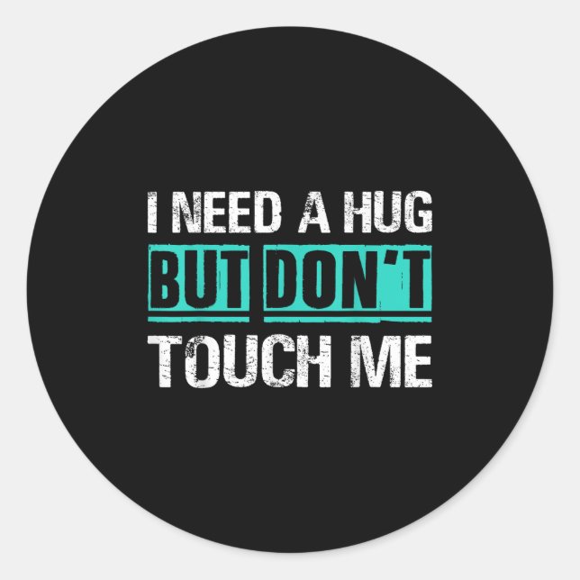 Adesivo Sarcastic Quotes And Introverts Men Women Tees. I  (Frente)