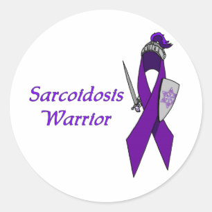 Adesivo Sarcoidose Warrior Sticker