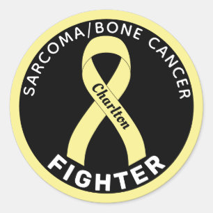 Adesivo Sarcoma/Fita de Combate ao Cancer Ósseo Preto