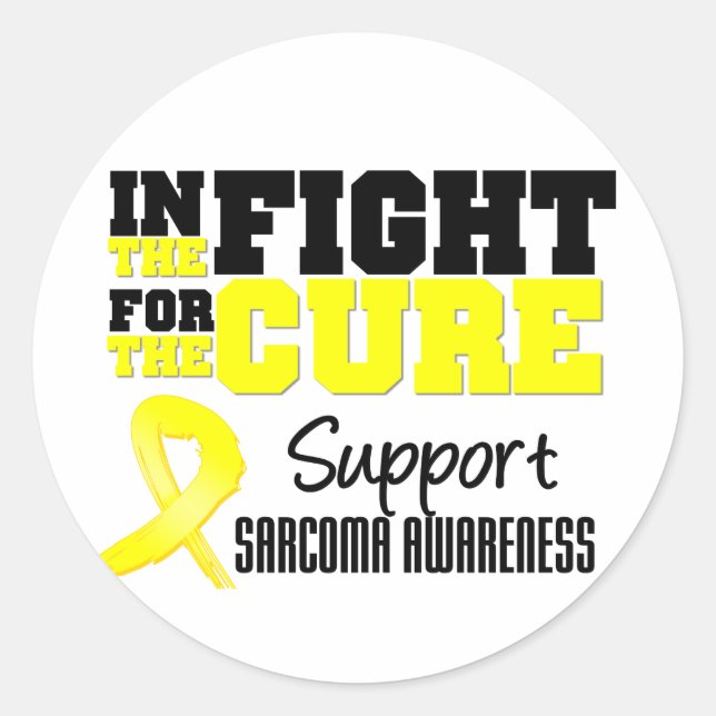Adesivo Sarcoma Na Luta Pela Cura (Frente)