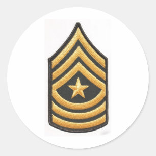 ADESIVO SARGENTO MAJOR E-9