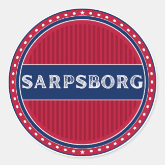 Adesivo Sarpsborg City Pride Emblem – Norwegian Identity