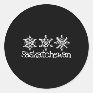 Adesivo Saskatchewan Canadá Esqui Esquiando Esquiador Floc