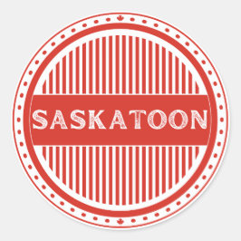 Adesivo Saskatoon City Pride Emblem – Canadian Identity