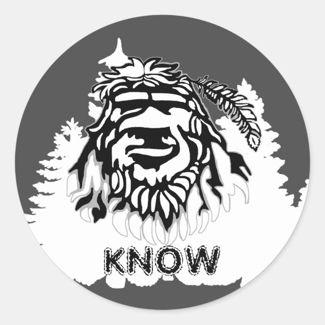 Adesivo Sasquatch (Frente)